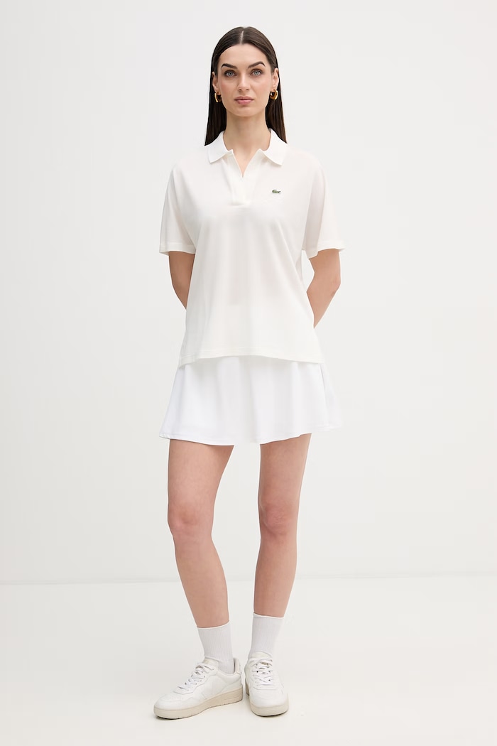 Polo tričko Lacoste PF1123 biela SS26