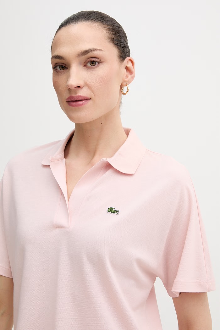 Πόλο Lacoste ροζ PF1123