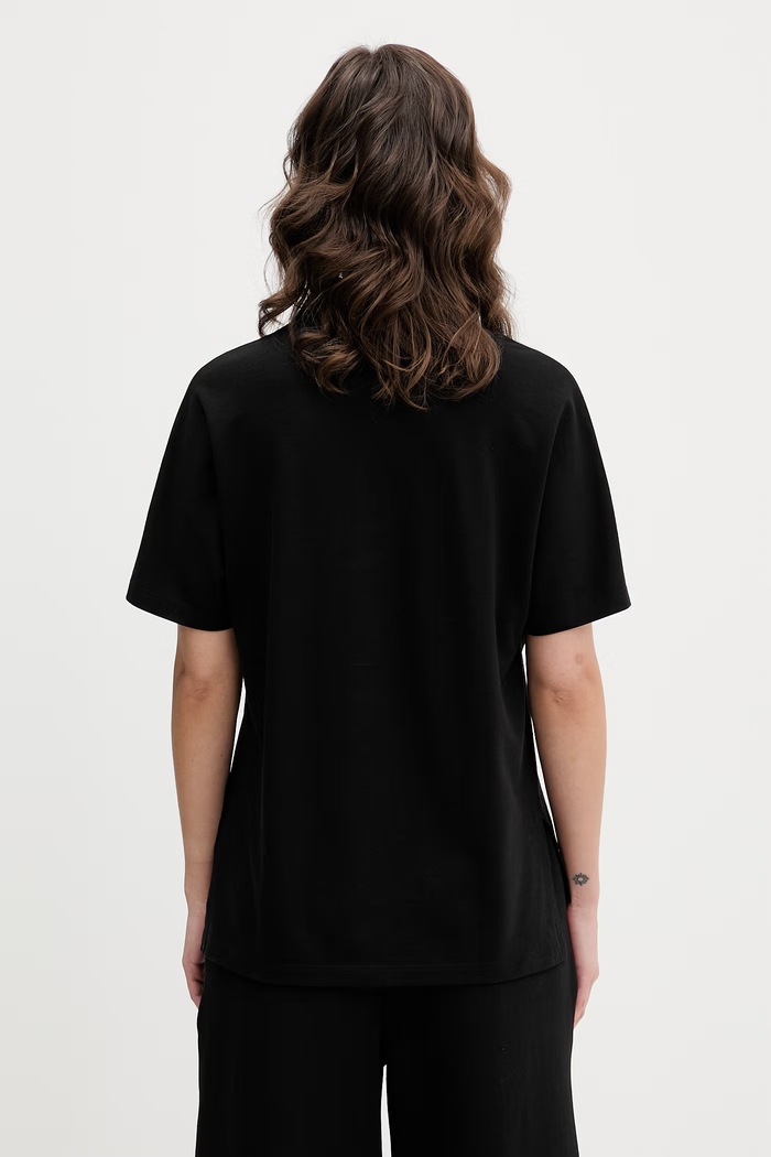 Ρούχα Πόλο Lacoste PF1123 μαύρο