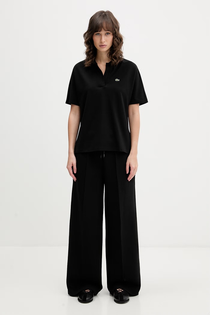 Πόλο Lacoste PF1123 μαύρο