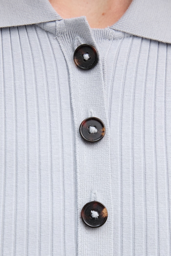 Marc O'Polo tricou polo 5000013268 gri