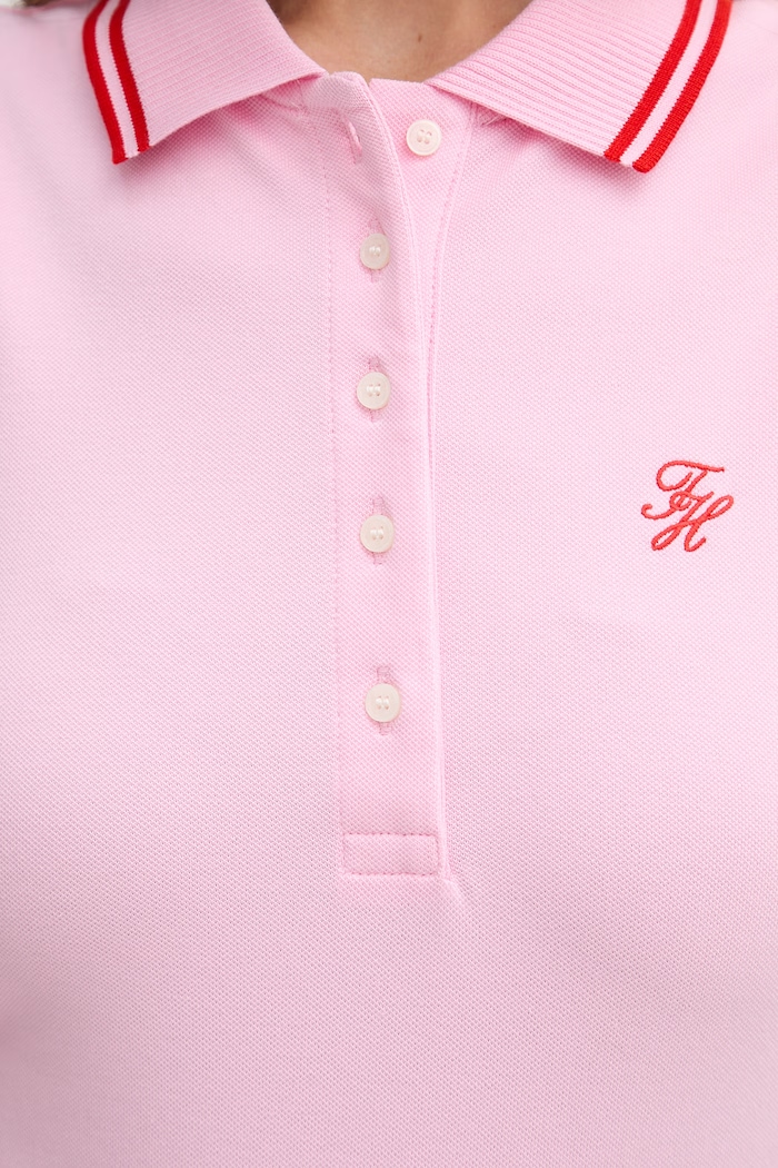 Tommy Hilfiger top dámsky SUMMER WW0WW49561 ružová