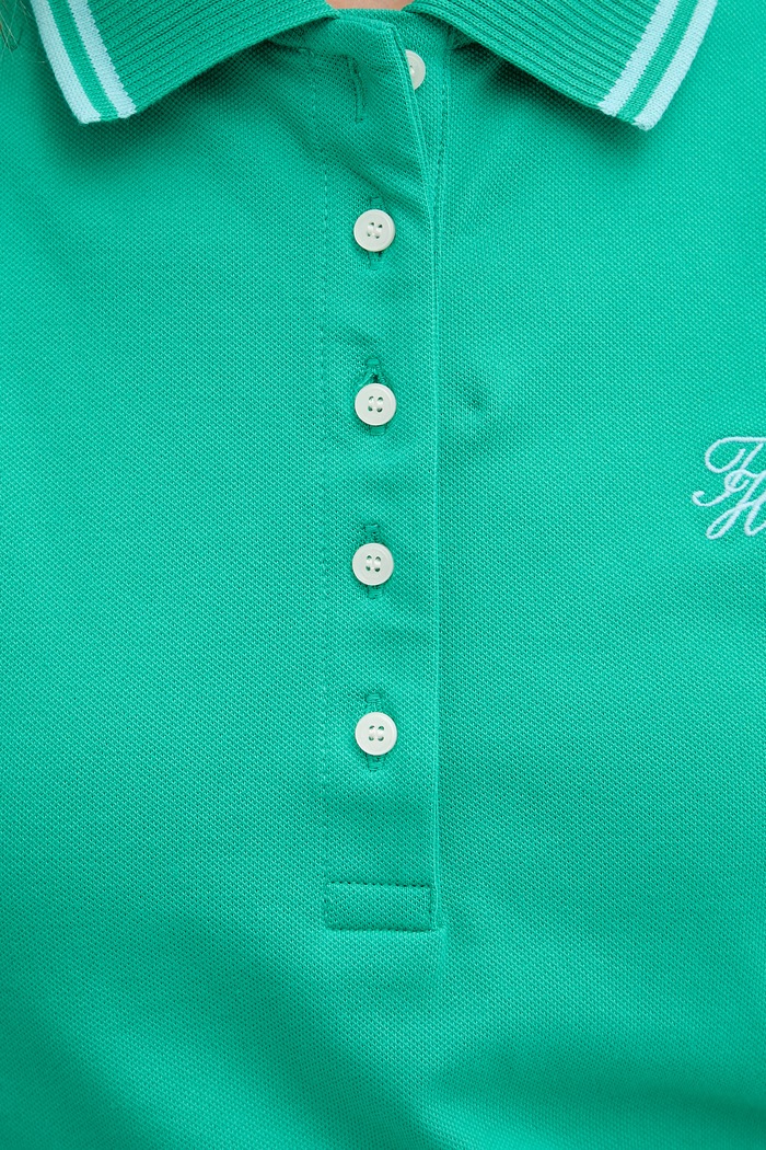 Tommy Hilfiger top dámsky SUMMER WW0WW49561 zelená