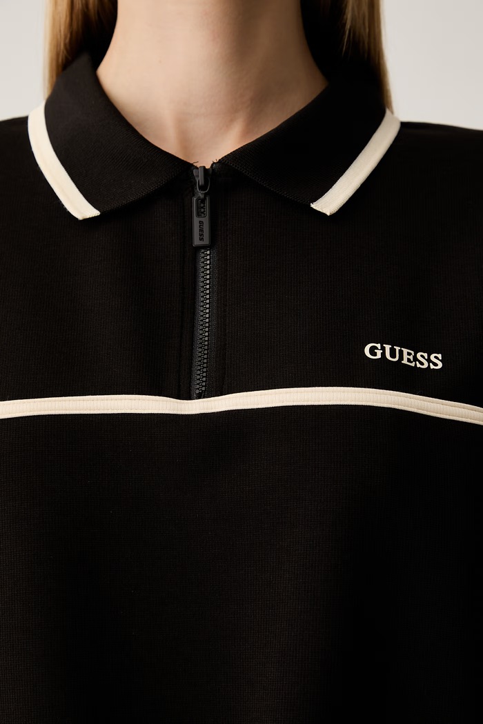 Guess polo tričko dámske JASMINE V6GP01.K2945 čierna