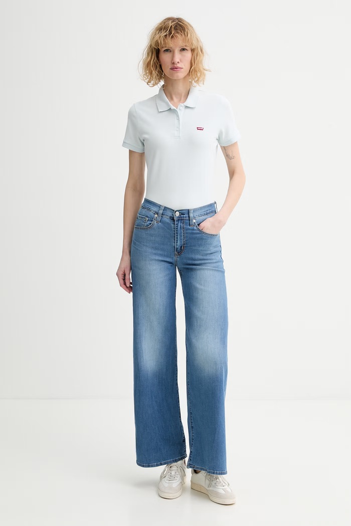 Levi's tricou polo LEVIS HM POLO 52599.0090 albastru SS26