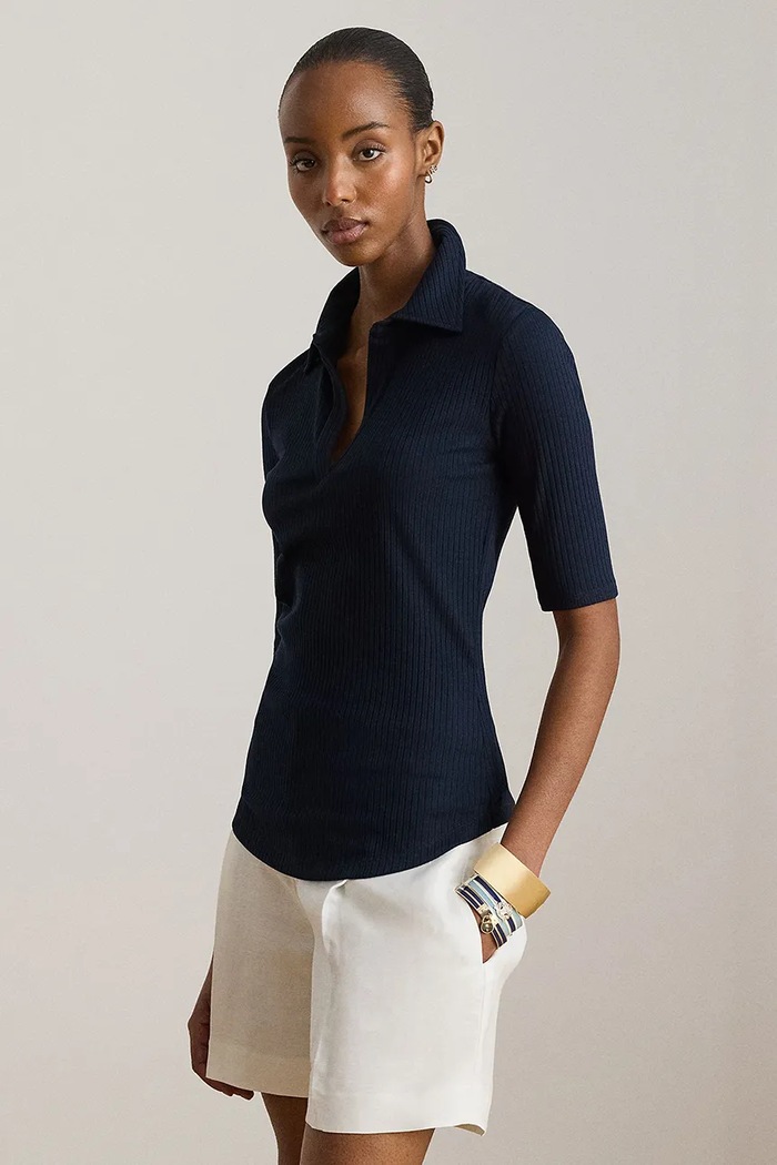 Lauren Ralph Lauren polo damskie granatowy 200P10120