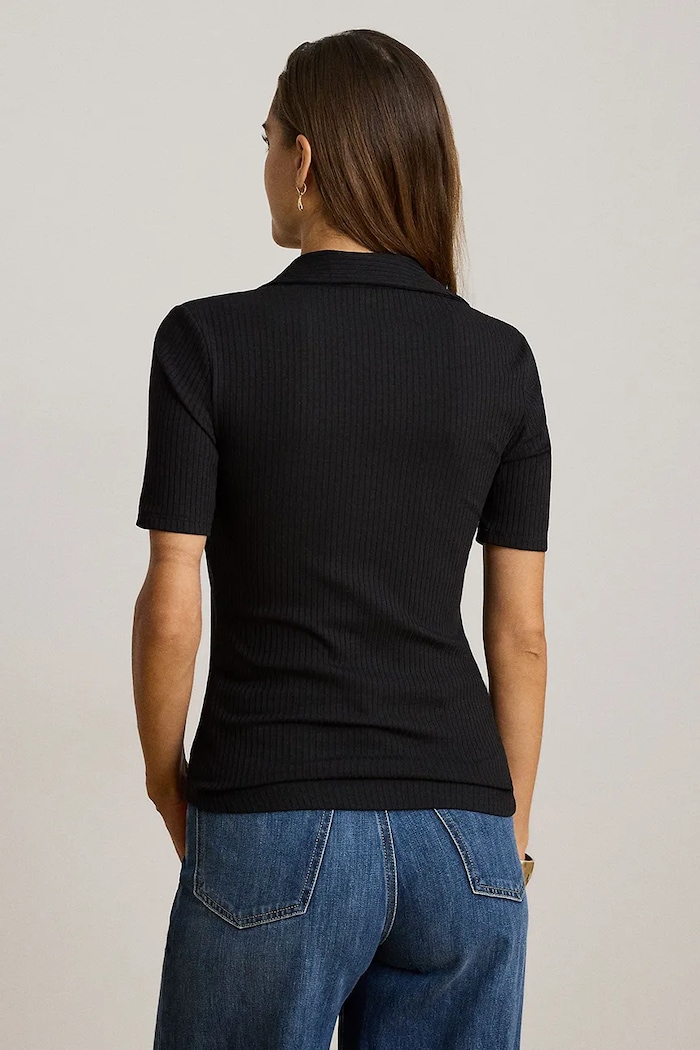 Lauren Ralph Lauren polo damskie 200P10120 czarny SS26