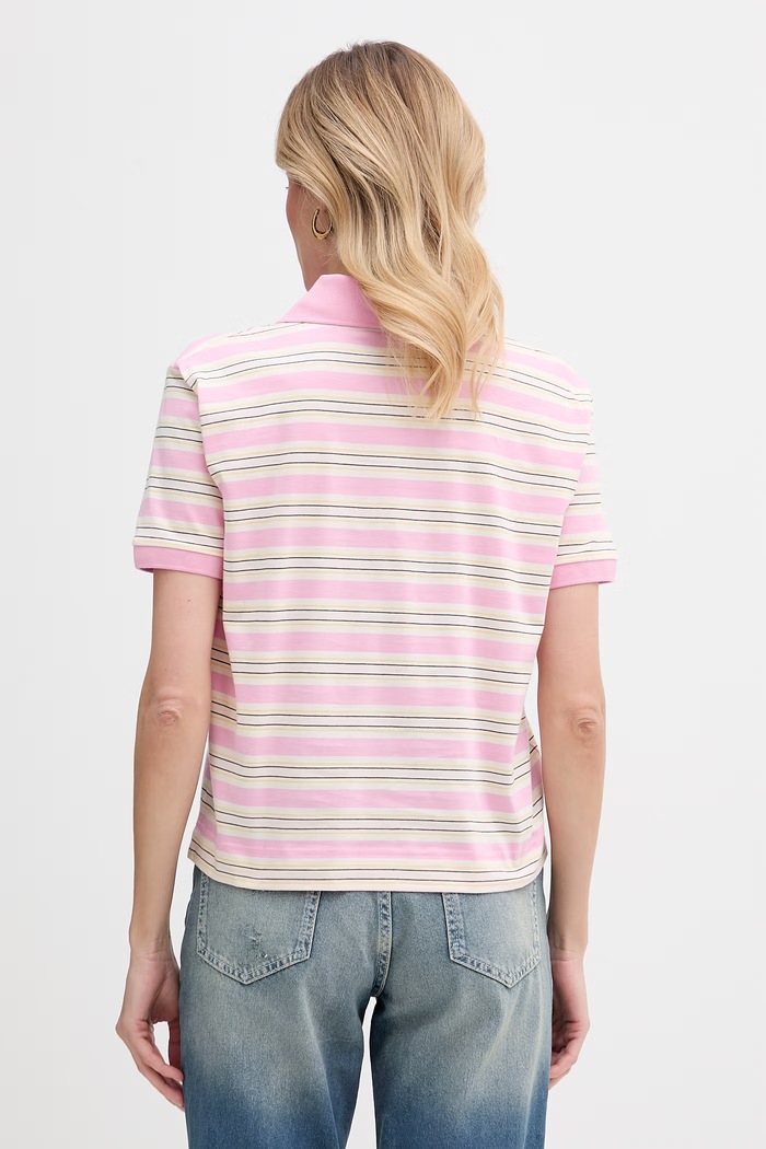 Oblečenie Max&Co. polo tričko dámske bavlnené MCOMANDARE 2616951013200 ružová
