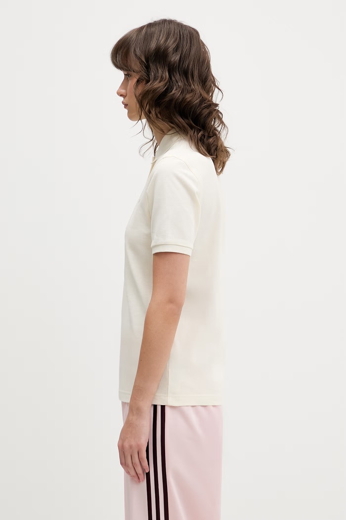 Bavlnené polo tričko Fred Perry G6000 béžová SS26