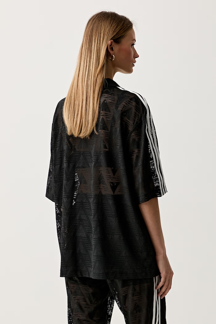 Дрехи adidas Originals тениска с яка дамска KD0344 черен