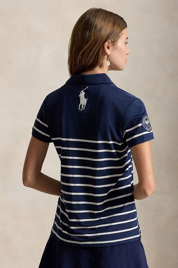 Polo Ralph Lauren T-shirt damski 211950044 granatowy SS26