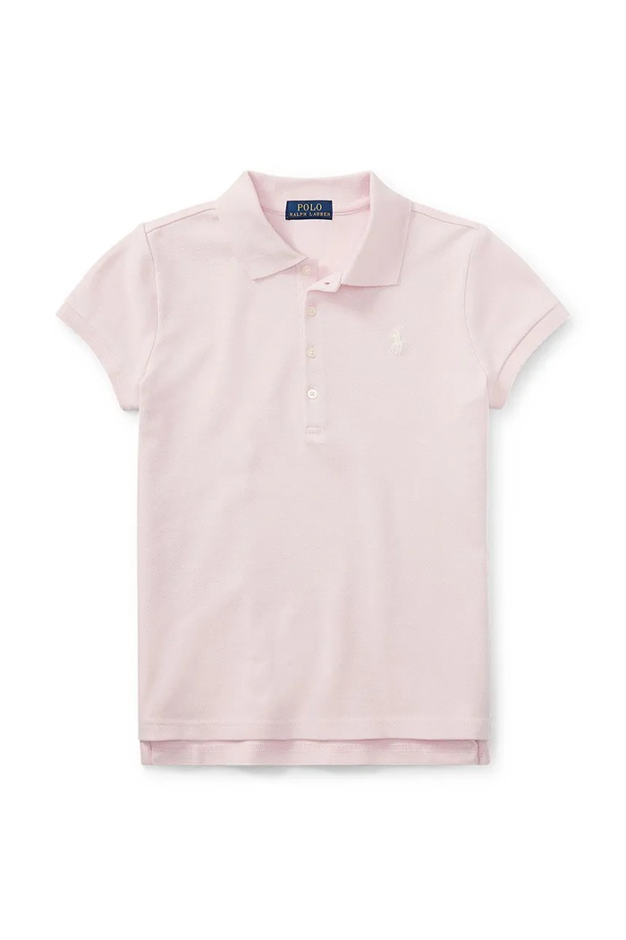 Otroški polo Polo Ralph Lauren 313573242011 roza SS26