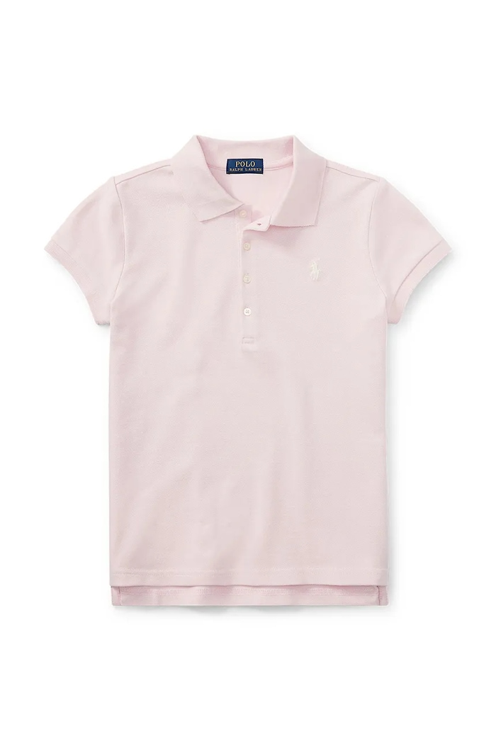 Otroški polo Polo Ralph Lauren 313573242011 roza SS26