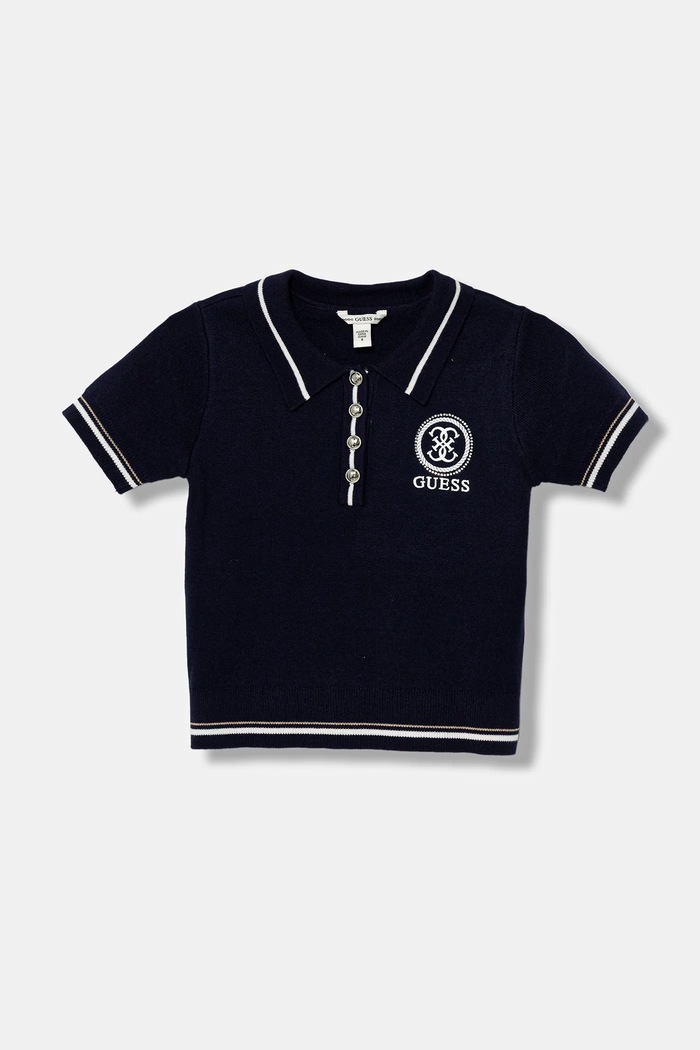 Guess gyerek pulóver közepesen vastag sötétkék J6RR05.Z5260.PPY2