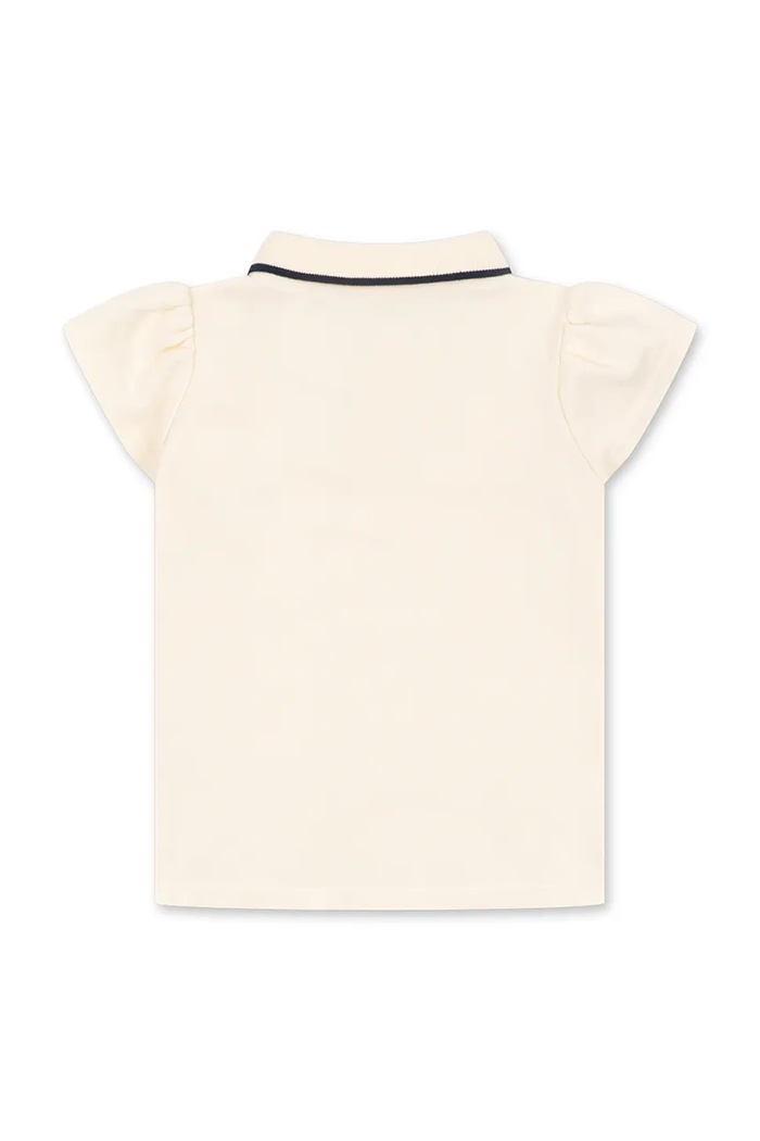Lány Konges Sløjd póló gyerek FLORITA POLO SHIRT OCS KS105381.PPY2 bézs
