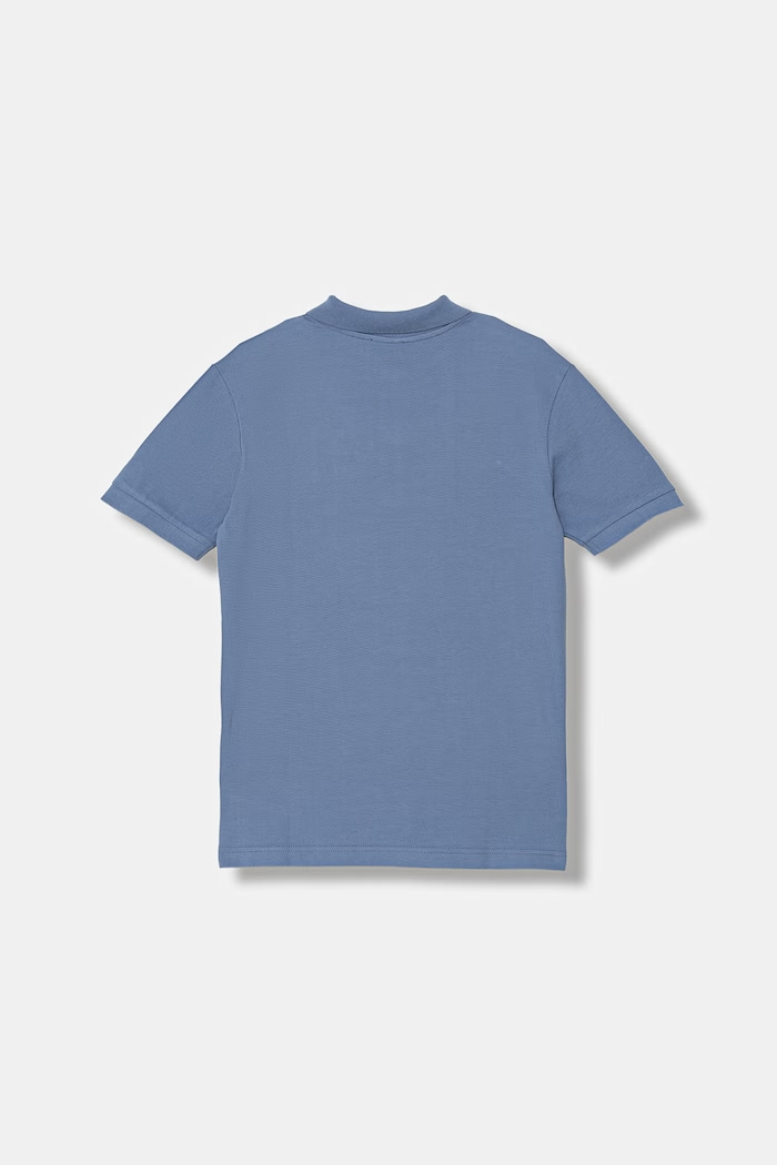 United Colors of Benetton Polo per bambini in cotone 3089C300Q.G.Stagionale blu SS26