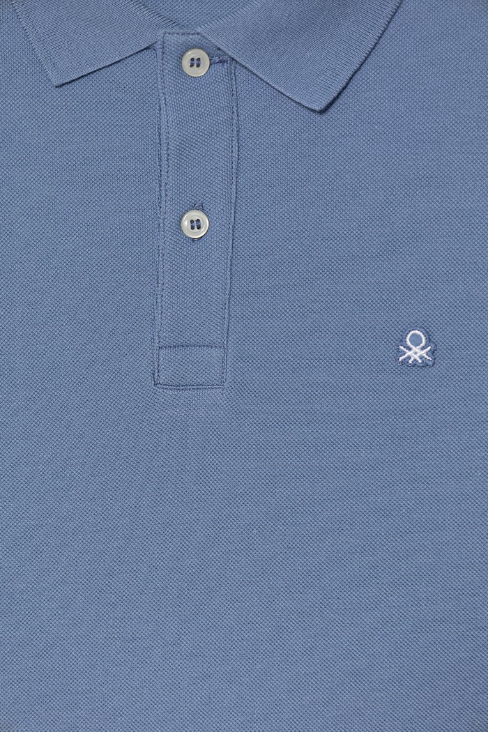 BIMBA United Colors of Benetton Polo per bambini in cotone 3089C300Q.G.Stagionale blu