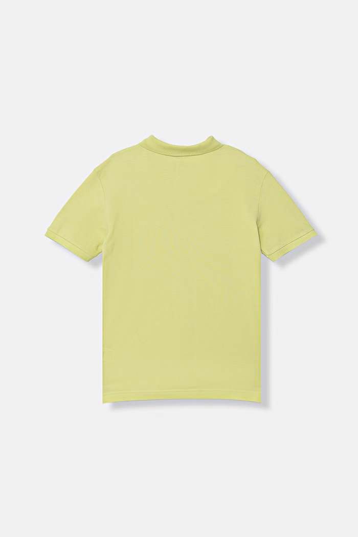 United Colors of Benetton polo dziecięce bawełniane 3089C300Q.G.Stagionale zielony SS26