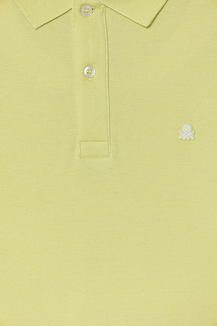 Chłopiec United Colors of Benetton polo dziecięce bawełniane 3089C300Q.G.Stagionale zielony