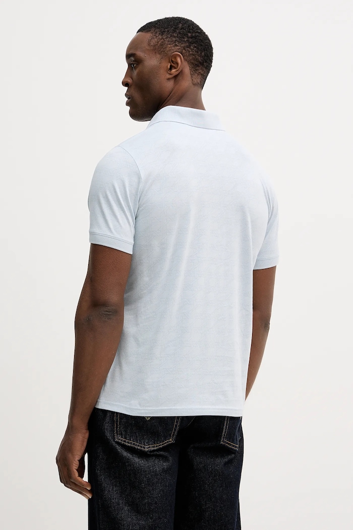 Îmbrăcăminte Karl Lagerfeld polo de bumbac 561251.745071 albastru