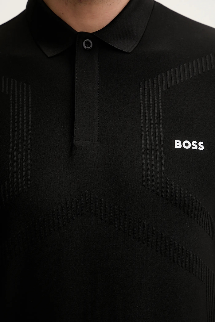 Πόλο BOSS Green Arti253X 50554561 μαύρο