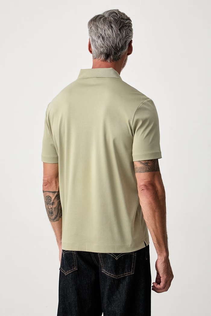 Odzież BOSS T-shirt męski bawełniany C-Parris 01 50555829 zielony
