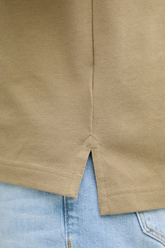 Tommy Hilfiger polo bărbați din bumbac cu elastan MW0MW17770. verde