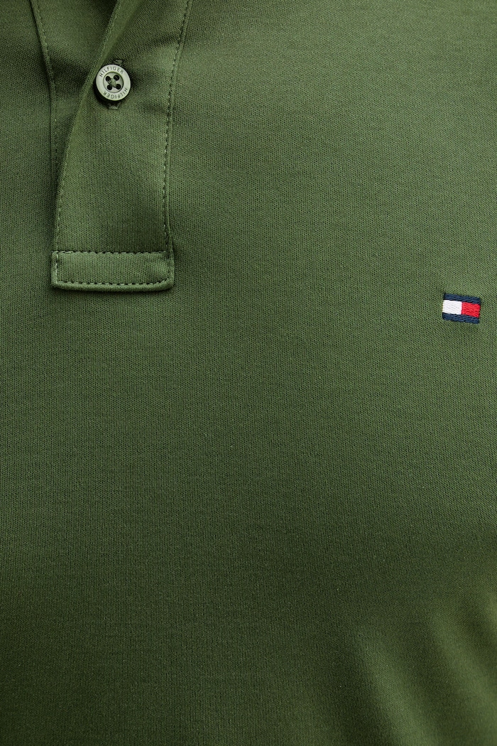 Tommy Hilfiger pamut póló zöld MW0MW41612
