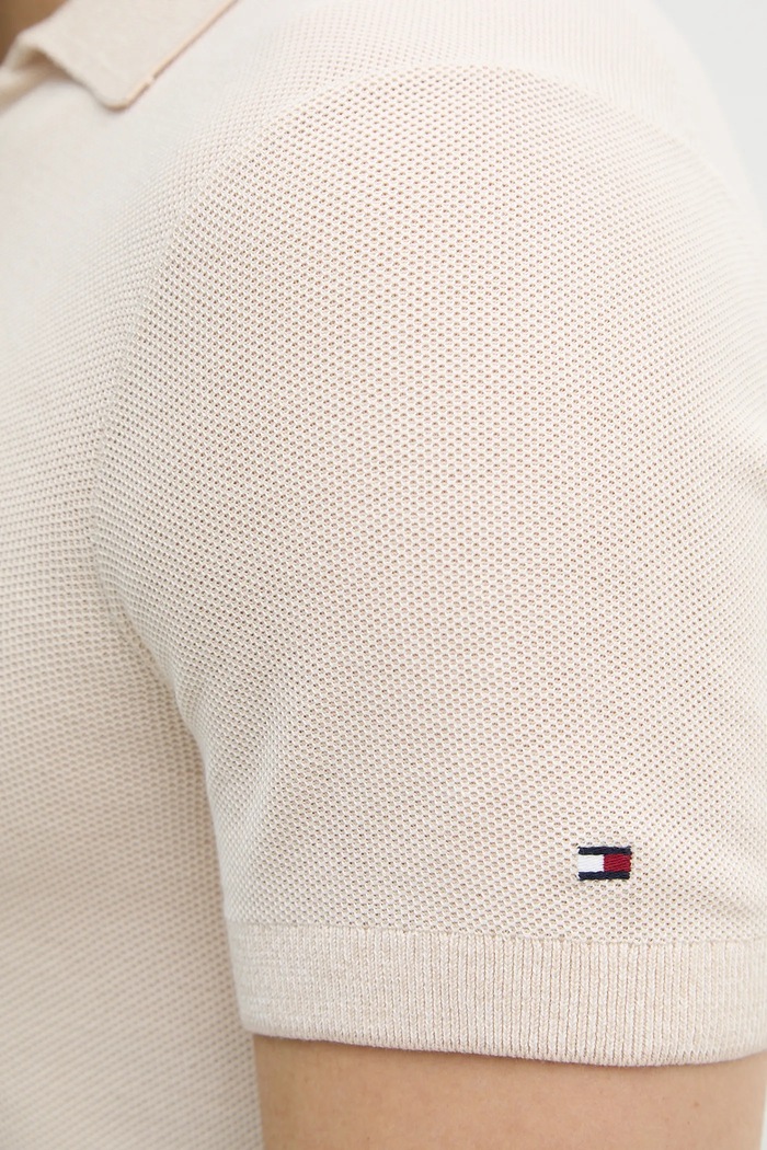 Πόλο Tommy Hilfiger MW0MW41823 μπεζ