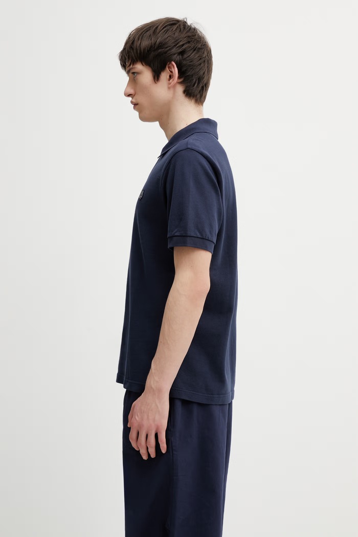 Bavlnené polo tričko Kenzo FF65PO1534PU tmavomodrá SS26