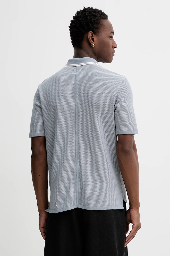 Ρούχα Πόλο Rag & Bone RH9125H6MCO μπλε