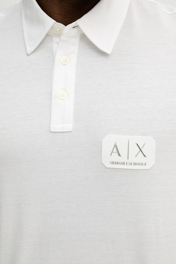 Armani Exchange polo de bumbac XM002232.AF10364 bej