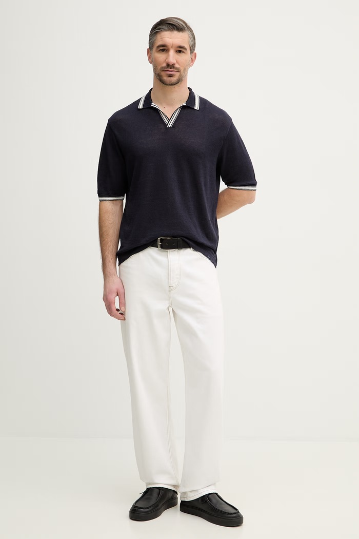 Paul&Shark polo din in 26411624 bleumarin SS26