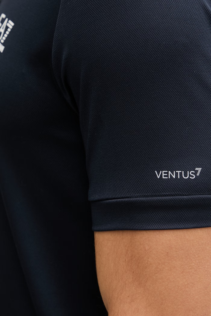 Polo tričko EA7 Emporio Armani AF22175.7M001524 námořnická modř