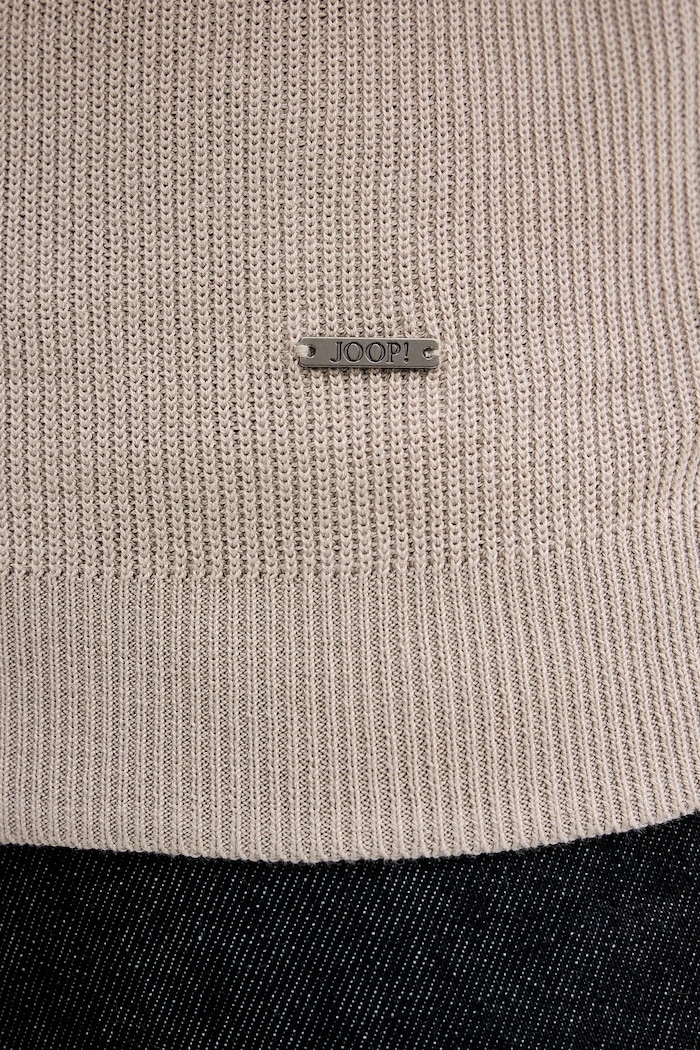 Joop! polo bawełniane 30100018 brązowy