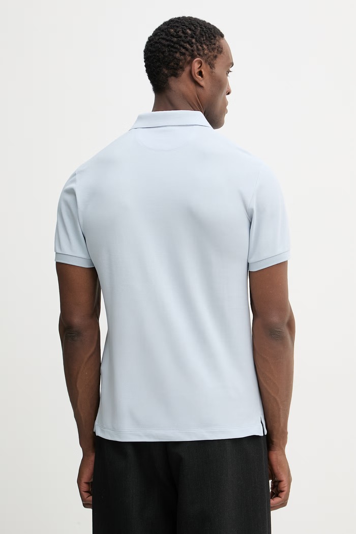 Oblečenie Bavlnené polo tričko Hackett London HM5600148 modrá