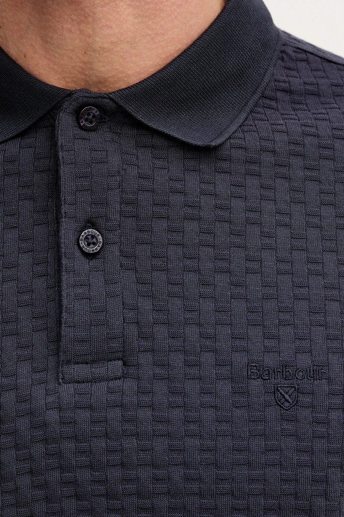 Bavlněné polo tričko Barbour Westerdale MML1522 námořnická modř