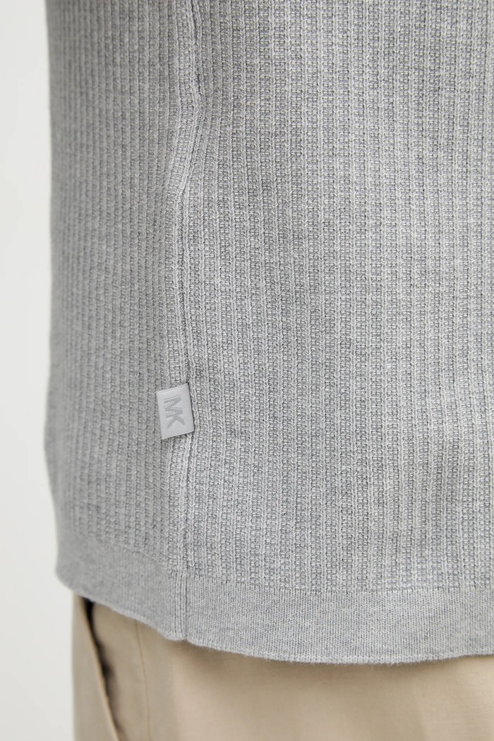 Michael Kors tricou polo CR660J3FE5 gri