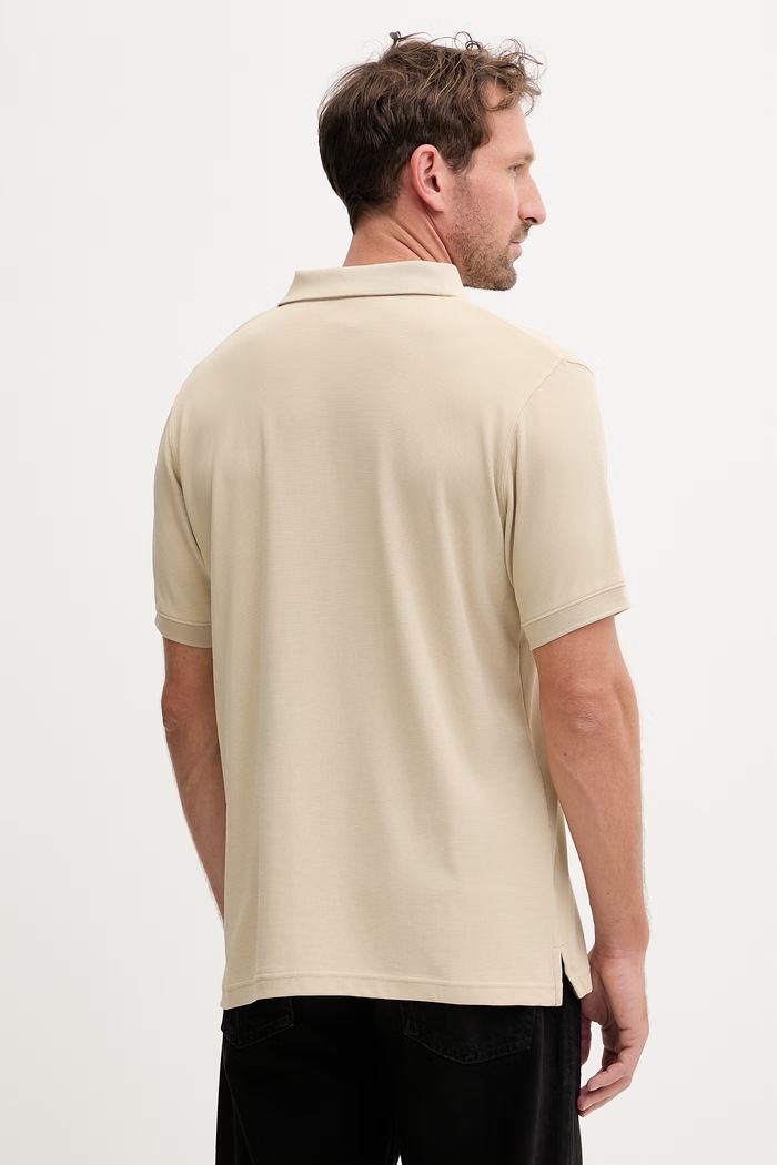 Oblečenie Helly Hansen polo tričko pánske bavlnené DRIFTLINE 50584.079 béžová