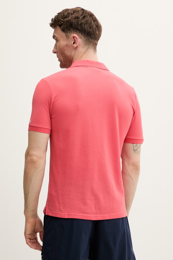 Oblečenie Helly Hansen polo tričko pánske bavlnené MESSINA 54540 ružová