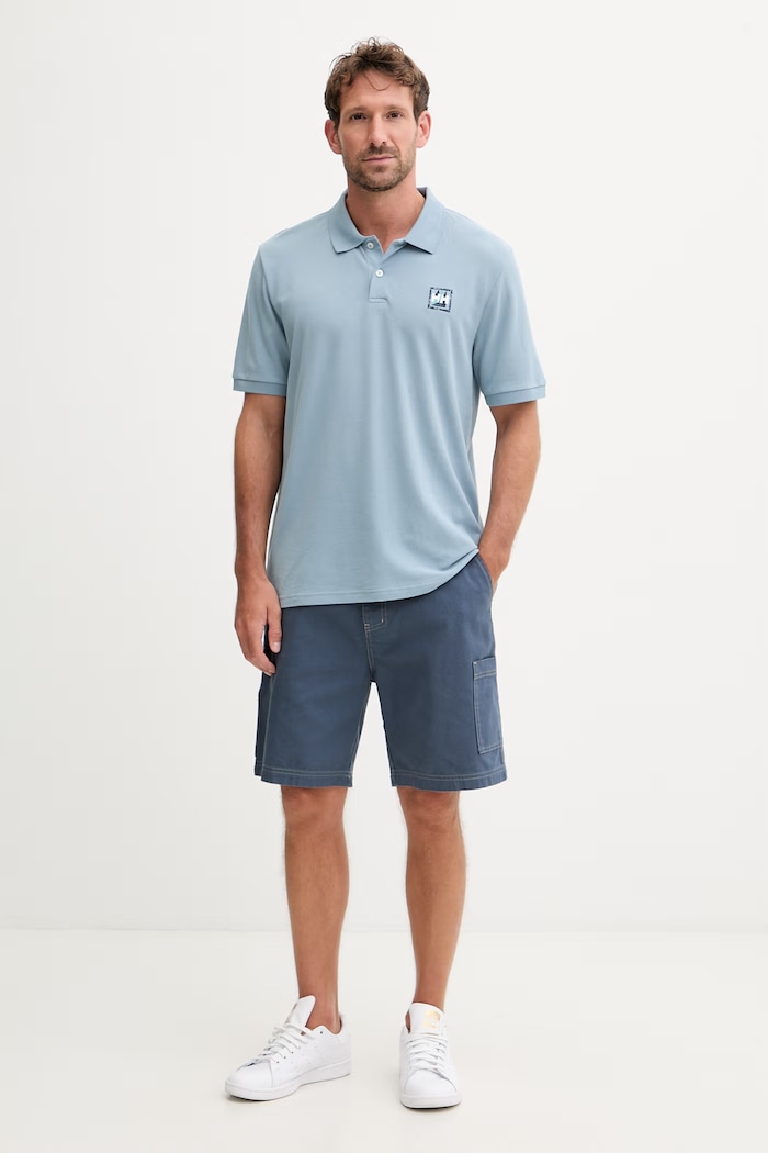 Helly Hansen polo tričko pánske bavlnené MESSINA 54540 modrá SS26