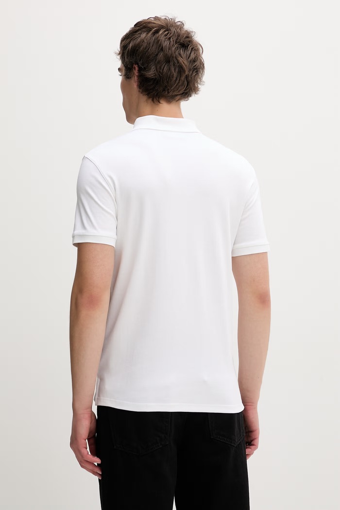 Oblečenie Calvin Klein polo tričko pánske bavlnené LV04LE255G béžová