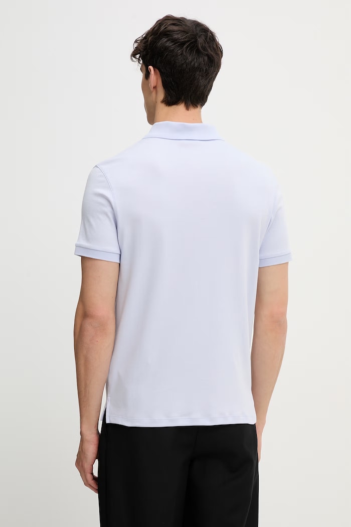 Îmbrăcăminte Calvin Klein polo pentru bărbați, din bumbac LV04LE255G violet