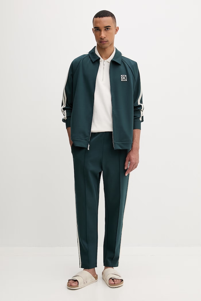 Calvin Klein polo tričko pánske bavlnené LV04LF214G béžová SS26