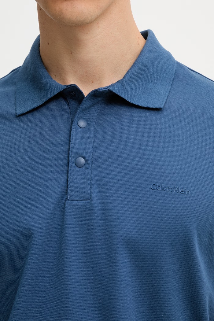 Calvin Klein polo pentru bărbați, din bumbac LV04LF208G bleumarin