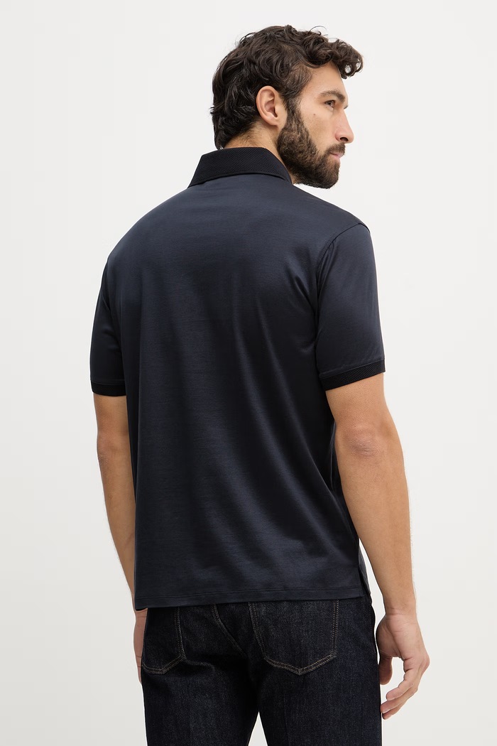 Îmbrăcăminte Emporio Armani tricou polo EM004588.AF10017 bleumarin