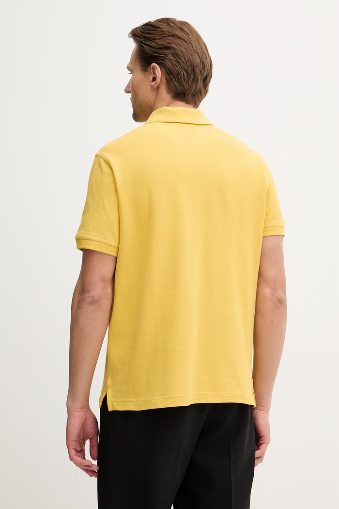 Oblečenie Bavlnené polo tričko United Colors of Benetton 3089J3179. žltá