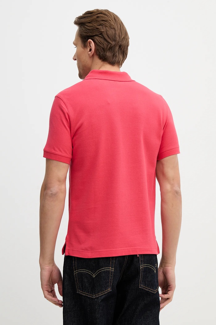 Oblečení Bavlněné polo tričko United Colors of Benetton 3089J3179. červená