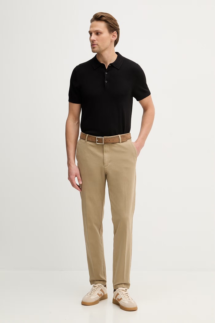 Polo majica Lindbergh 30.800159 crna SS26