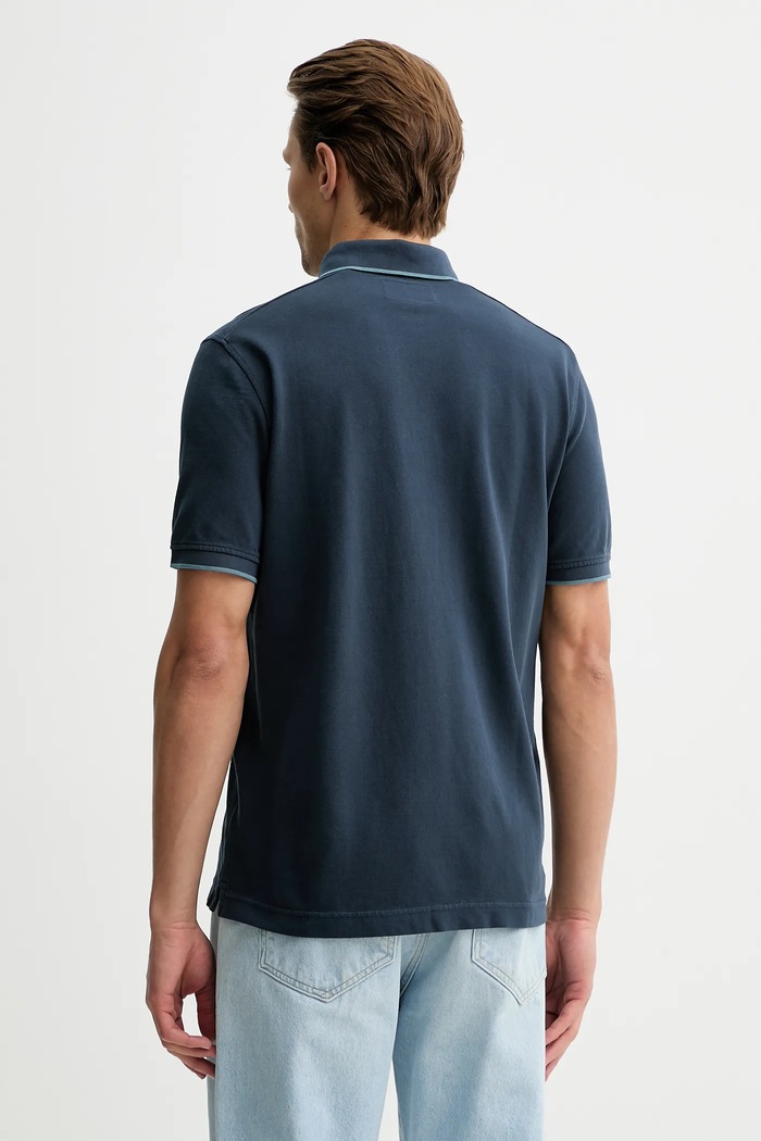 Îmbrăcăminte Marc O'Polo polo de bumbac 5000012668 bleumarin